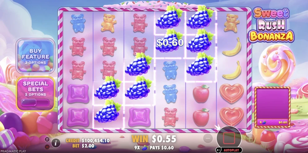 Sweet Rush Bonanza Slot